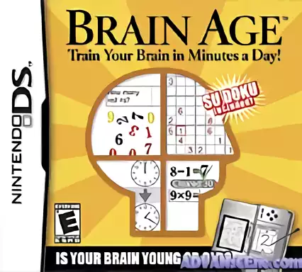 Image n° 1 - box : Brain Age - Train Your Brain in Minutes a Day! (v01)